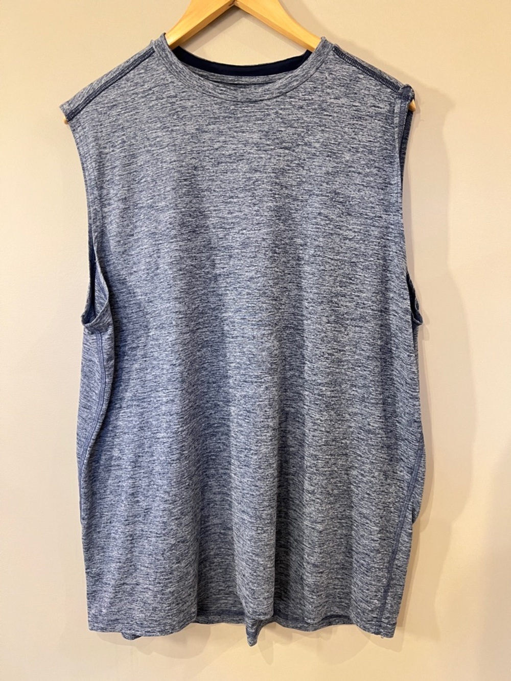 Champion Heathered Navy Gray Performance Tank